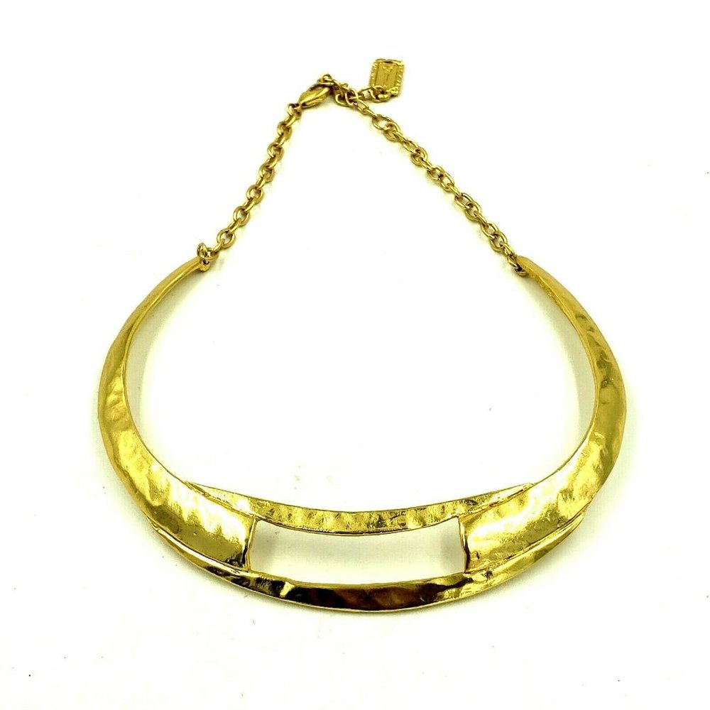 Karine Sultan Gold Plated Collar Necklace